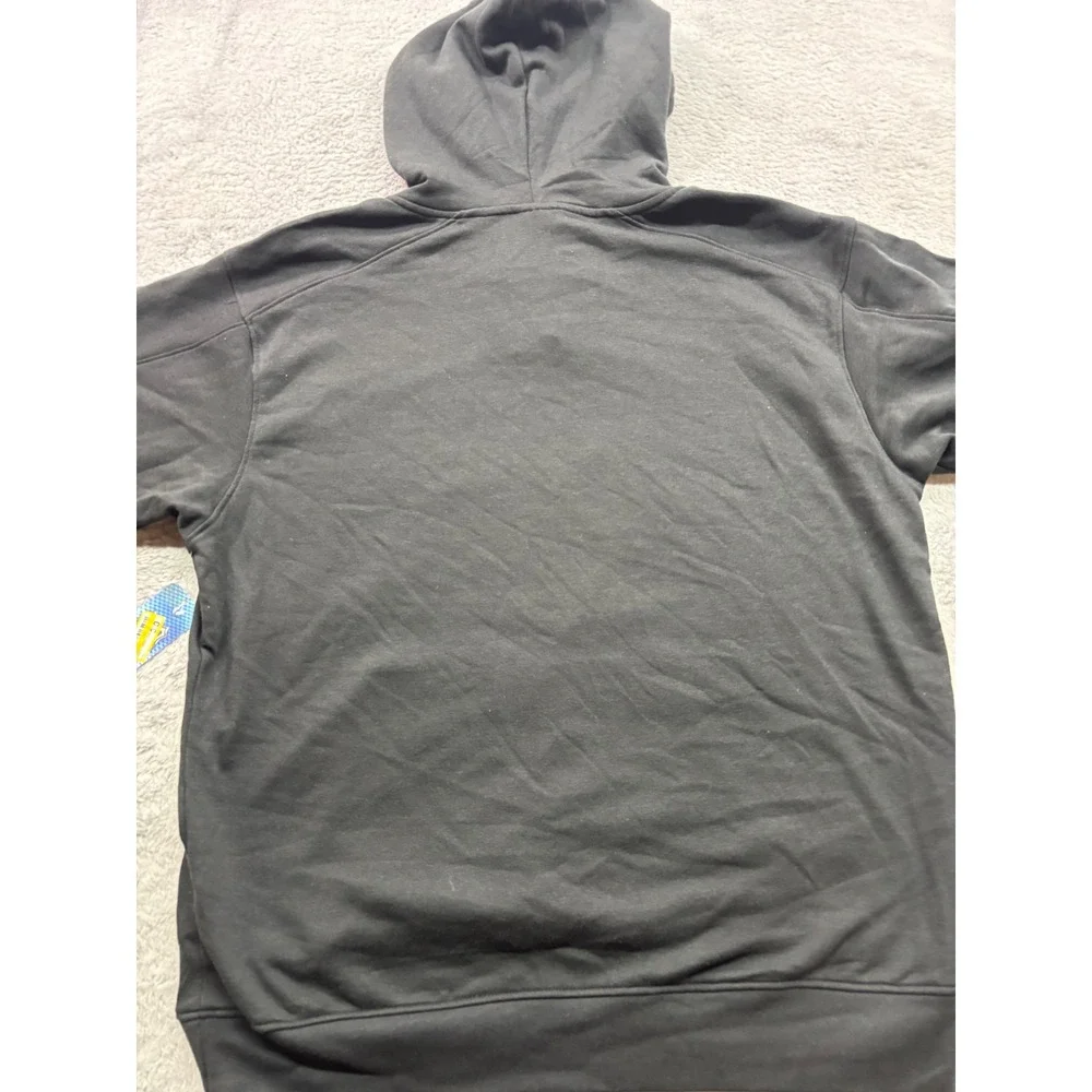 NHL Vegas Golden Knights Mens Lace‎ Up Hoodie Black Gold Sweatshirt NWT Size L - Picture 3 of 3